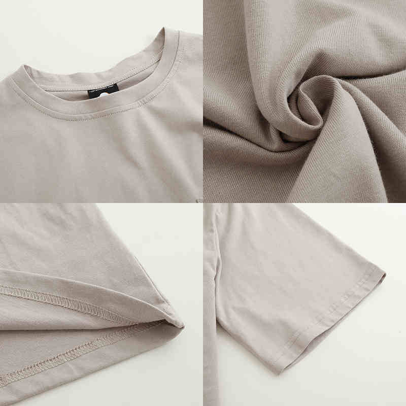 IEFB Small Pocket Solid Color Short Sleeve Men's Round Neck Simple Loose T-shirt Summer Causal Black Tee Tops 9Y7581 210524