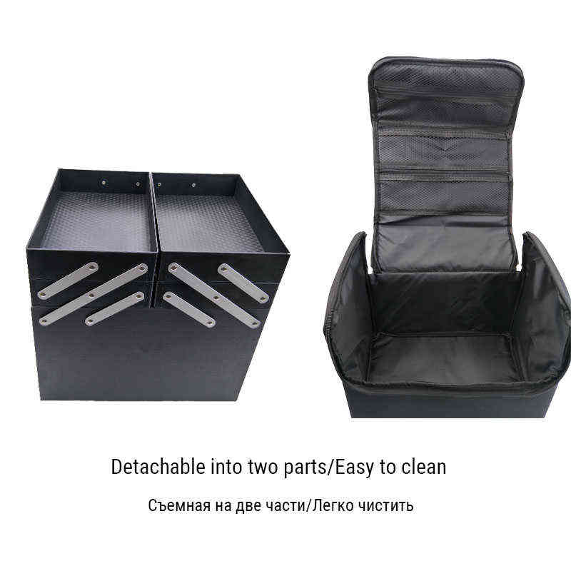 NXY Cosmetic Bag Bolsa De Cosmeticos Multicapa Para Mujer Organizador Maquillaje Gran Capacidad Salon Belleza Tatuajes Herramientas Arte 0125