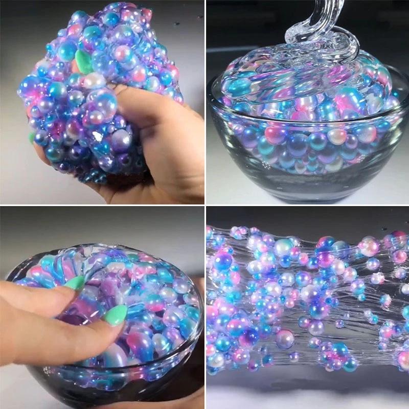 Decompression Toys Crystal Gag Jelly Fluffy Ball Slime Mud Addition Cotton Charms Polymer Clay Plasticine For Kids toy Finger game
Decompression Toys Crystal Gag Jelly Fluffy Ball Slime Mud Addition Cotton Charms Polymer Clay Plasticine For Kids toy Finger game