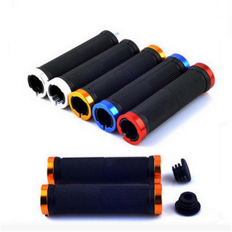 Handlebars 1 Pair Road Cycling Handlebar Grips Anti-Skid Rubber Bicycle Mountain Bike Lock On End
Handlebars 1 Pair Road Cycling Handlebar Grips Anti-Skid Rubber Bicycle Mountain Bike Lock On End