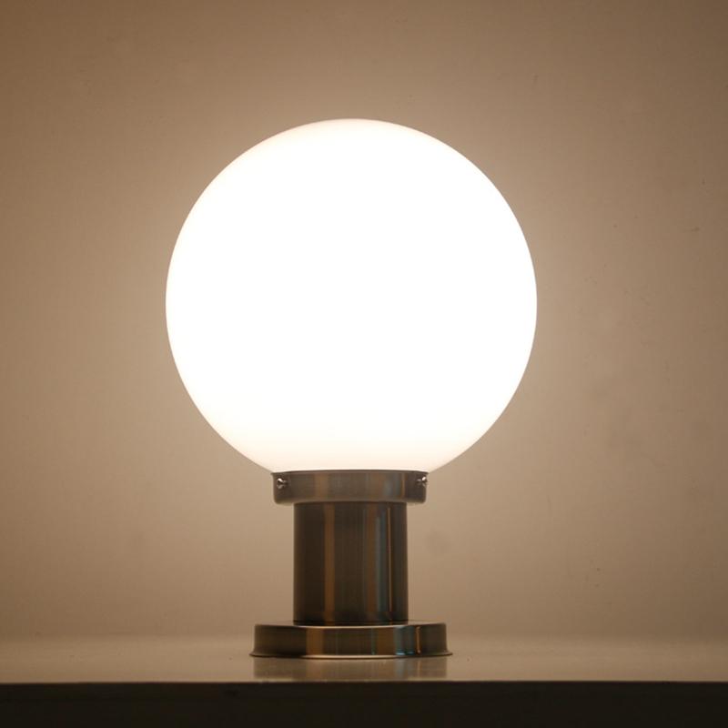 Lawn Lamps Ball Shape Outdoor Pillar Lamp Waterproof Gazebo Porch Gateway E27 Chapiter Light Decoration Column Lighting
Lawn Lamps Ball Shape Outdoor Pillar Lamp Waterproof Gazebo Porch Gateway E27 Chapiter Light Decoration Column Lighting