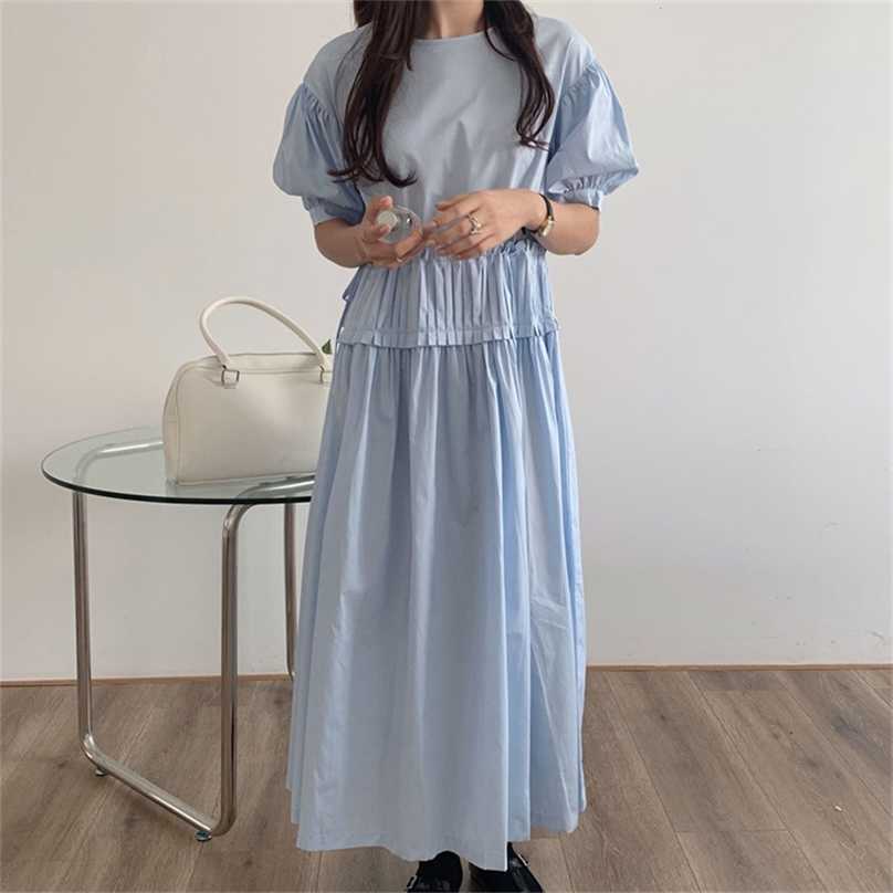 Stylish Lady Girls Party Drawstring Solid Loose Summer Slim Brief OL Femme Sweet Long Dresses Vestidos 210525, Blue
Stylish Lady Girls Party Drawstring Solid Loose Summer Slim Brief OL Femme Sweet Long Dresses Vestidos 210525, Blue