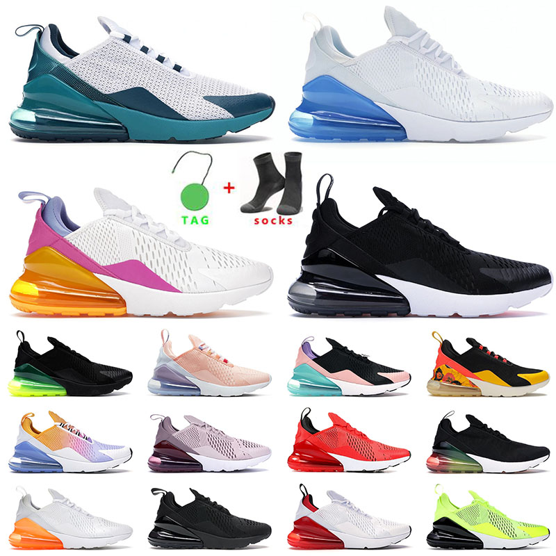 Sports 270 Mens Womens Running Shoes Spirt Teal Tea Berry Black White Total Orange Barely Rose 27C Sneakers Trainers 36-45
Sports 270 Mens Womens Running Shoes Spirt Teal Tea Berry Black White Total Orange Barely Rose 27C Sneakers Trainers 36-45