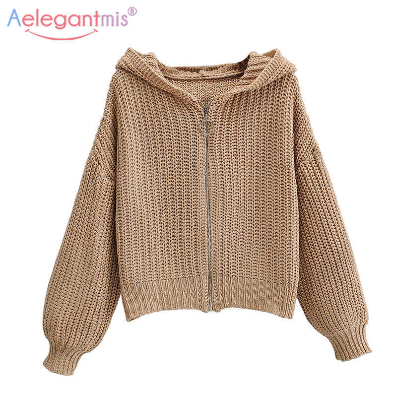 Aelegantmis Hooded Knitted Cardigans Sweater Women Vintage Loose Long Sleeve Solid Sweaters Coat Female Outerwear Korean Chic 210607, Khaki
Aelegantmis Hooded Knitted Cardigans Sweater Women Vintage Loose Long Sleeve Solid Sweaters Coat Female Outerwear Korean Chic 210607, Khaki