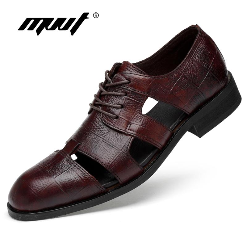 Sandals Genuine Leather Men Handmade Dress Shoes Luxury Summer Beach Business, Black
Sandals Genuine Leather Men Handmade Dress Shoes Luxury Summer Beach Business, Black