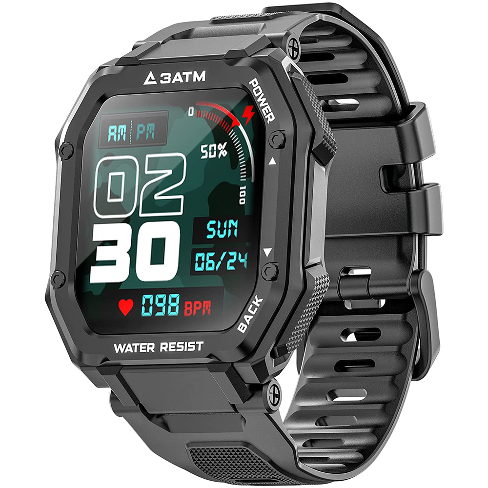 1.69 Inch 3ATM IP68 Waterproof Smart watch Men Women Fitness Tracker Blood Pressure Monitor Outdoor Sports Smartwatch
1.69 Inch 3ATM IP68 Waterproof Smart watch Men Women Fitness Tracker Blood Pressure Monitor Outdoor Sports Smartwatch