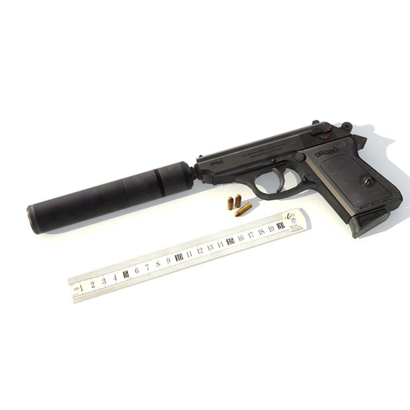Paper Pistol Model 3D DIY Puzzle Toy Gun Creative Gift Jigsaw Craft For Kids Birthday Gifts Cosplay