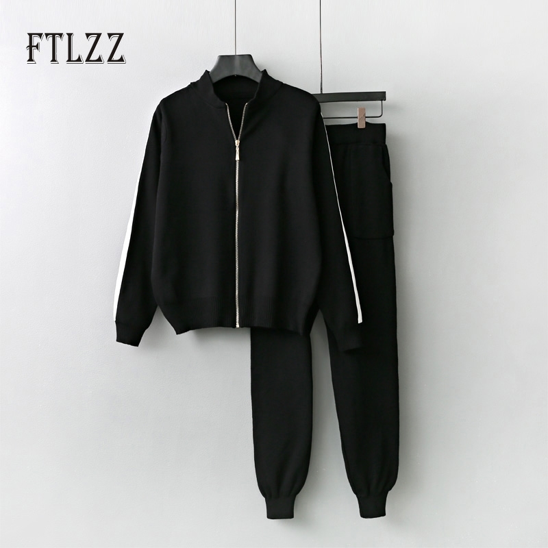 Woman Sportsuit Fashion Autumn Winter Knit Two Piece Set Hoodies + Slim Pants Suits Outfit Tracksuits Clothes 210602
Woman Sportsuit Fashion Autumn Winter Knit Two Piece Set Hoodies + Slim Pants Suits Outfit Tracksuits Clothes 210602