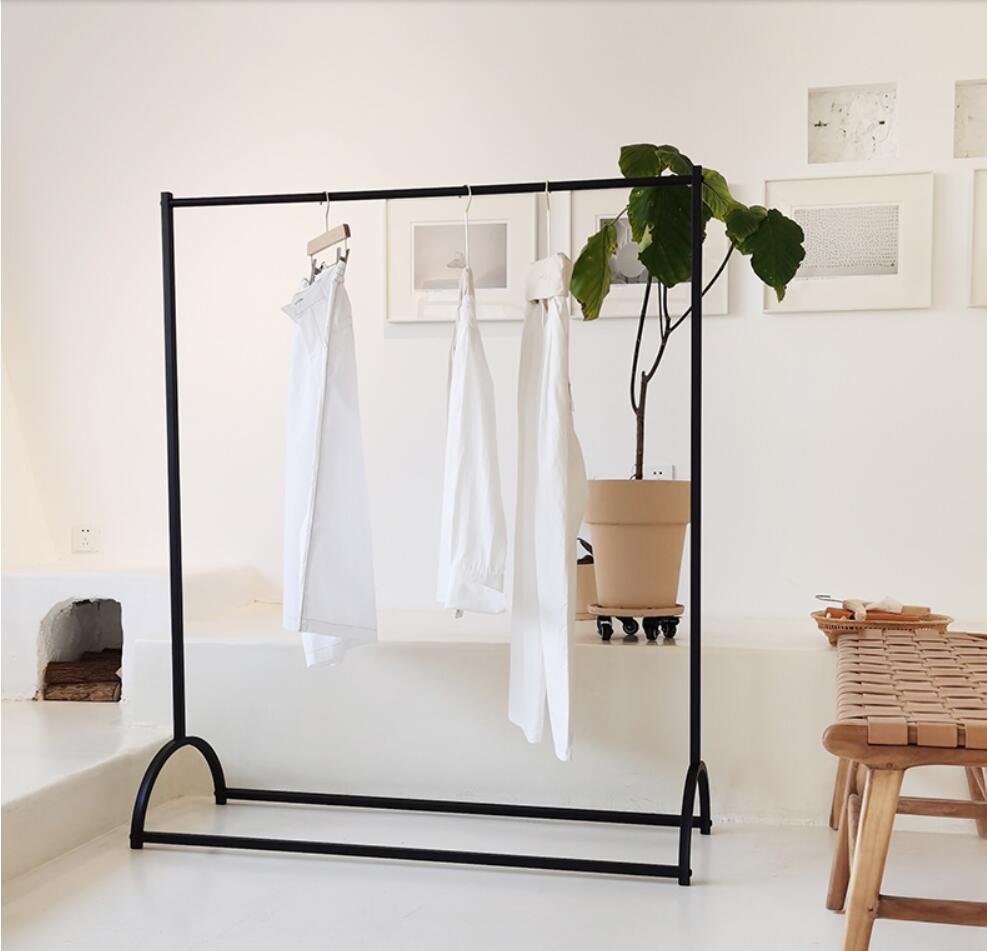 Clothes rack display shelf floor racks cloth Storage Holders floors bedroom hanging clothing Organization household