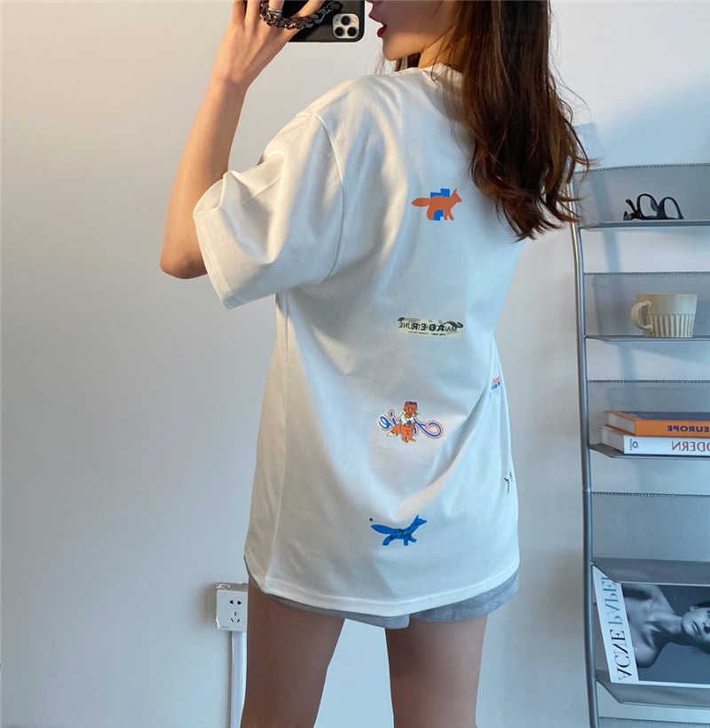 Embroidered Fox Maison KITSUNE T shirt Men Women Big 1:1 High Quality Ader Error Adererror Top Tees T-Shirt
Embroidered Fox Maison KITSUNE T shirt Men Women Big 1:1 High Quality Ader Error Adererror Top Tees T-Shirt
