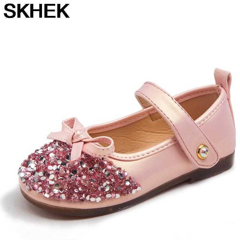 SKHEK Spring Autumn Kids Shoes For Baby Girl Toddler Girls Single Shoes With Bow-knot Princess Sweet Children Flat Shoes X0703, Silver
SKHEK Spring Autumn Kids Shoes For Baby Girl Toddler Girls Single Shoes With Bow-knot Princess Sweet Children Flat Shoes X0703, Silver