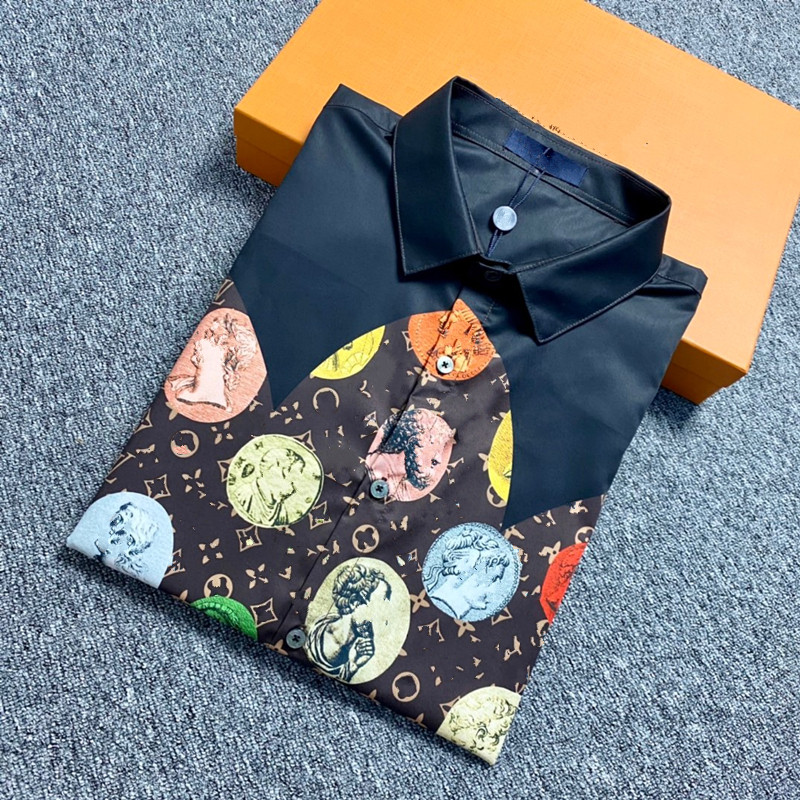 2021 Designers Mens Dress Shirts Business Fashion Casual Shirt Brands Men Shirts Spring Slim Fit Shirts chemises de marque pour hommes
2021 Designers Mens Dress Shirts Business Fashion Casual Shirt Brands Men Shirts Spring Slim Fit Shirts chemises de marque pour hommes