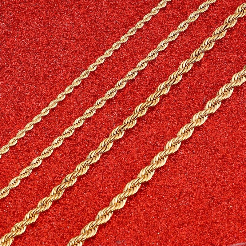 Gold Filled Necklace Chain For Men Women Rope High Quality Jewelry Chains
Gold Filled Necklace Chain For Men Women Rope High Quality Jewelry Chains