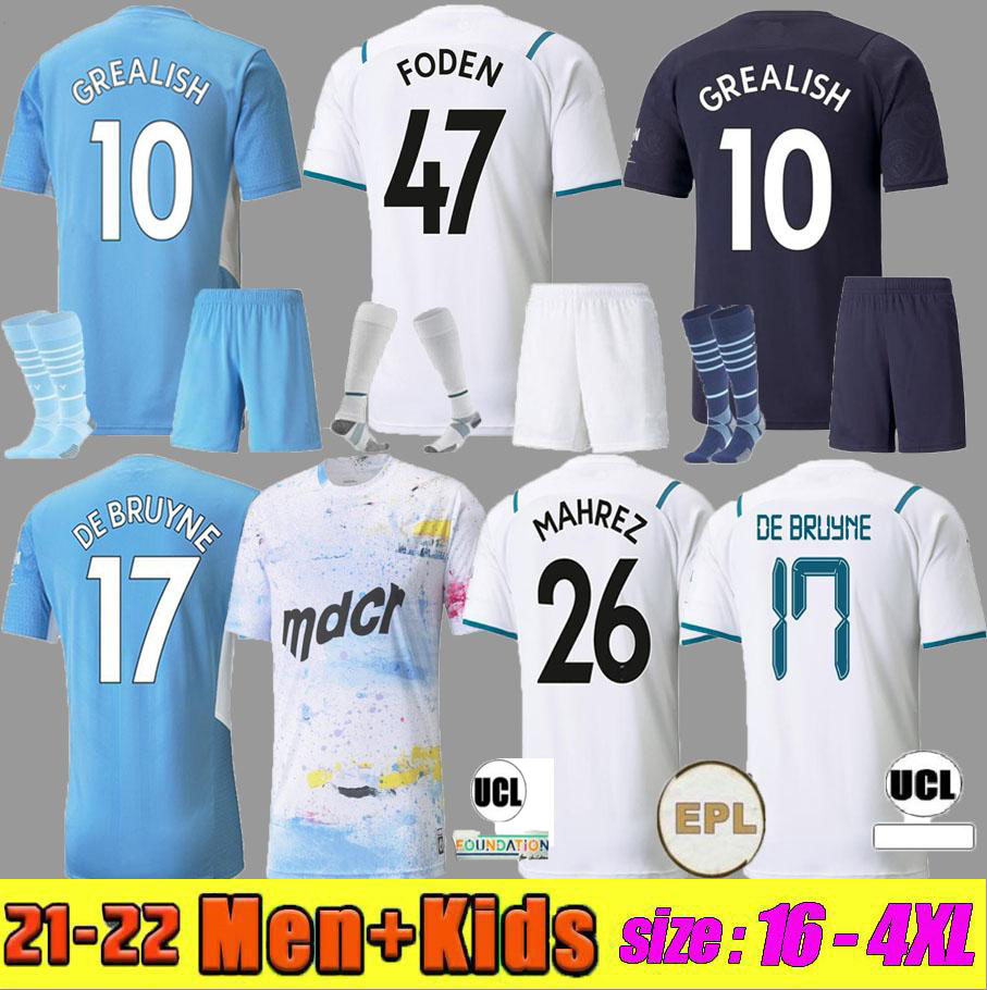 Size S-4XL 2021 ManCHEster soccer jerseys 21 22 G. JESUS CITY STERLING DE BRUYNE FODEN Grealish Home away third football shirts MAN uniform Men kids kit, Purple
Size S-4XL 2021 ManCHEster soccer jerseys 21 22 G. JESUS CITY STERLING DE BRUYNE FODEN Grealish Home away third football shirts MAN uniform Men kids kit, Purple