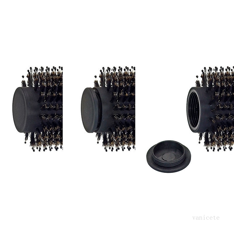 Secret storage boxs Hair Brush Black Stash Safe Diversion Secret Security Hairbrush Hidden Valuables Hollow Container Roller comb T2I52253