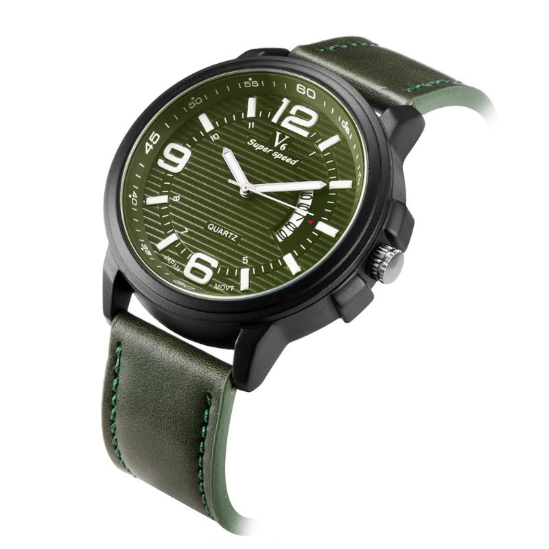 Wristwatches Military Men Watch Green Sport Quartz Army Date Display Life Waterproof PU Strap Male Clock Orologio Uomo
Wristwatches Military Men Watch Green Sport Quartz Army Date Display Life Waterproof PU Strap Male Clock Orologio Uomo