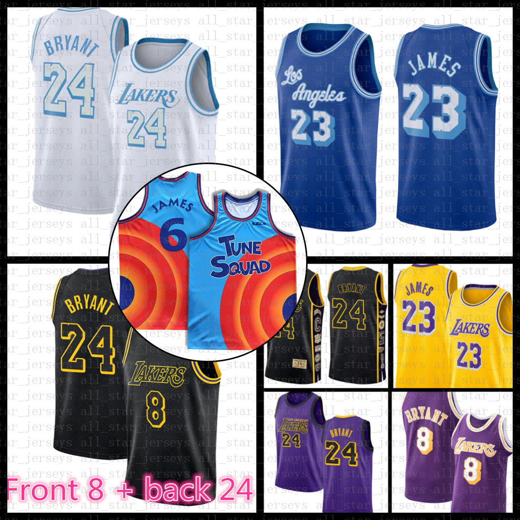 2021 New Basketball Jersey Los Angeles Lakers Kobe 24 Bryant Blue LeBron 6 James Mens Movie Space Jam Tune Squad Gray, Black;red
2021 New Basketball Jersey Los Angeles Lakers Kobe 24 Bryant Blue LeBron 6 James Mens Movie Space Jam Tune Squad Gray, Black;red