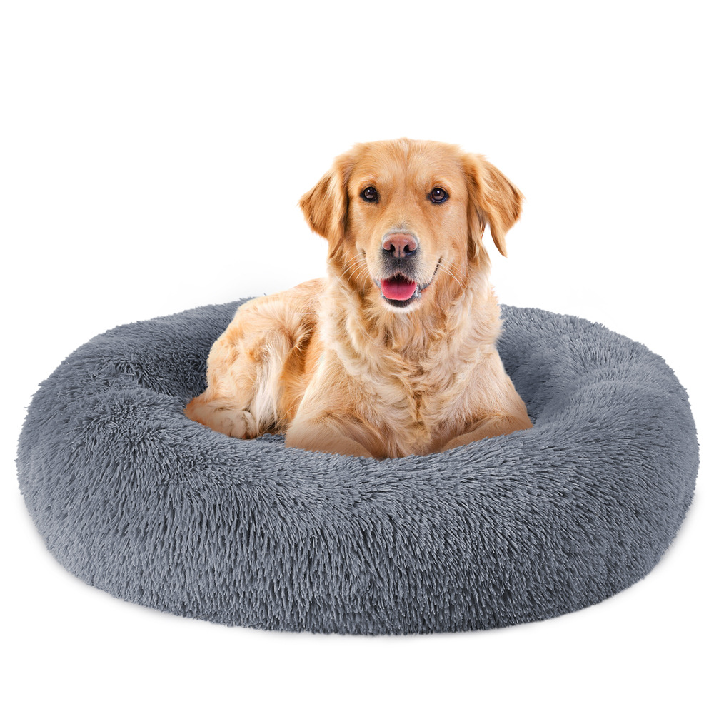 Dog Cushion Push Pet Dog Bed Puppy ove Hondenmand Donut er Soft Kenne Round Donut Cat House Warm Cushion Mat Sofa Pet, Dark gray
Dog Cushion Push Pet Dog Bed Puppy ove Hondenmand Donut er Soft Kenne Round Donut Cat House Warm Cushion Mat Sofa Pet, Dark gray