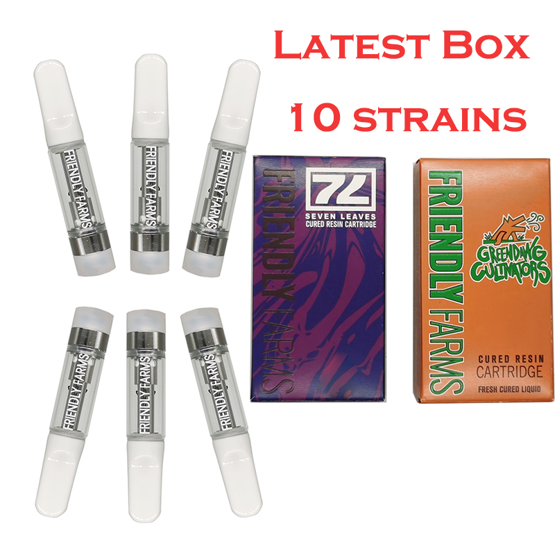 Latest Friendly Farms Vape Cartridges Atomizers 0.8ml Carts Thick Distillate Ceramic Coil Delta 8 Oil Filling Machine Disposable Vapes Pen 5
Latest Friendly Farms Vape Cartridges Atomizers 0.8ml Carts Thick Distillate Ceramic Coil Delta 8 Oil Filling Machine Disposable Vapes Pen 5