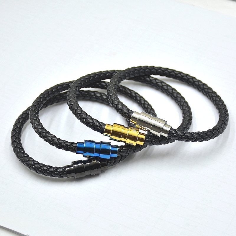 Promotion price Leather Bracelets Woven Antique mens black Charm Bracelets high quality Magnet Man bangles fashion cufflinks (No Box)
Promotion price Leather Bracelets Woven Antique mens black Charm Bracelets high quality Magnet Man bangles fashion cufflinks (No Box)