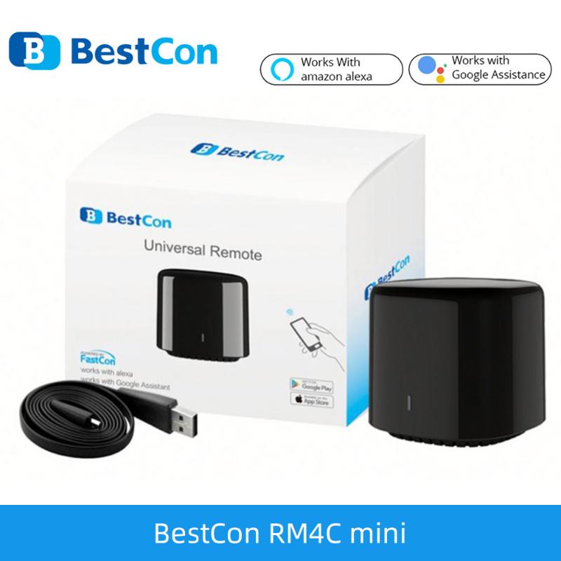 Smart Home Control BroadLink RM4 Con RM4C Mini Wi-Fi Universal Remote Voice With Google & Alexa HUB
Smart Home Control BroadLink RM4 Con RM4C Mini Wi-Fi Universal Remote Voice With Google & Alexa HUB