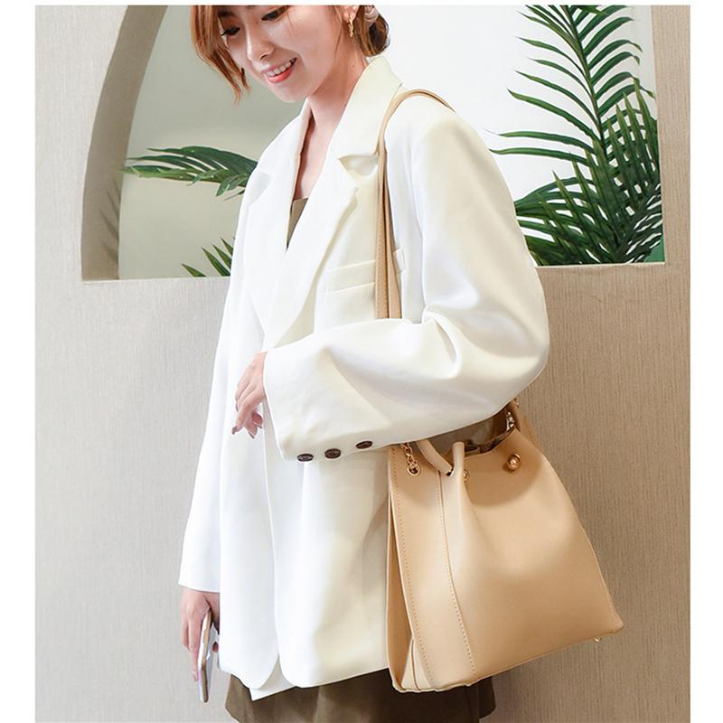 Evening Bags Fashion Women's Handbags Large Capacity Top-handle PU Leather Bucket Crossbody Bag Casual Messenger Shoulder Female
Evening Bags Fashion Women's Handbags Large Capacity Top-handle PU Leather Bucket Crossbody Bag Casual Messenger Shoulder Female
