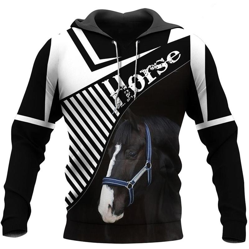 Men's Hoodies & Sweatshirts Top Long Sleeve Love Horse 3D Fully Printed Fashion Casual Zipper Pullover Unisex Sweatshirt/Hooded Apparel, Black
Men's Hoodies & Sweatshirts Top Long Sleeve Love Horse 3D Fully Printed Fashion Casual Zipper Pullover Unisex Sweatshirt/Hooded Apparel, Black