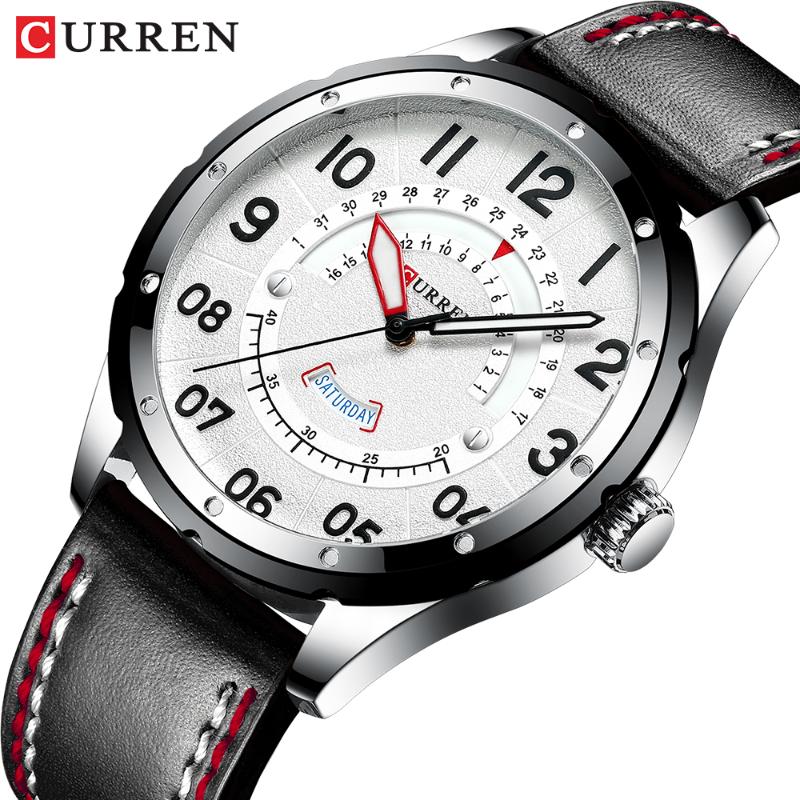 Wristwatches CURREN Mens Watches Top Men Leather Casual Quartz Wristwatch For Relogio Masculino Clock Male Business, Yellow watch
Wristwatches CURREN Mens Watches Top Men Leather Casual Quartz Wristwatch For Relogio Masculino Clock Male Business, Yellow watch
