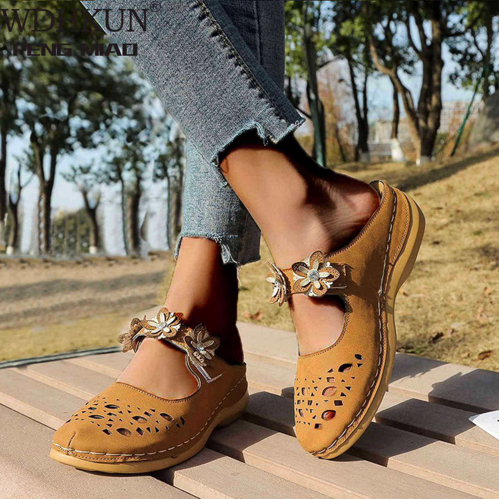 Sandals Women's Vintage Female Hollow Out Wedges Platform Shoes Summer Casual Retro Moccasins Plus Size TJQK, Brown
Sandals Women's Vintage Female Hollow Out Wedges Platform Shoes Summer Casual Retro Moccasins Plus Size TJQK, Brown