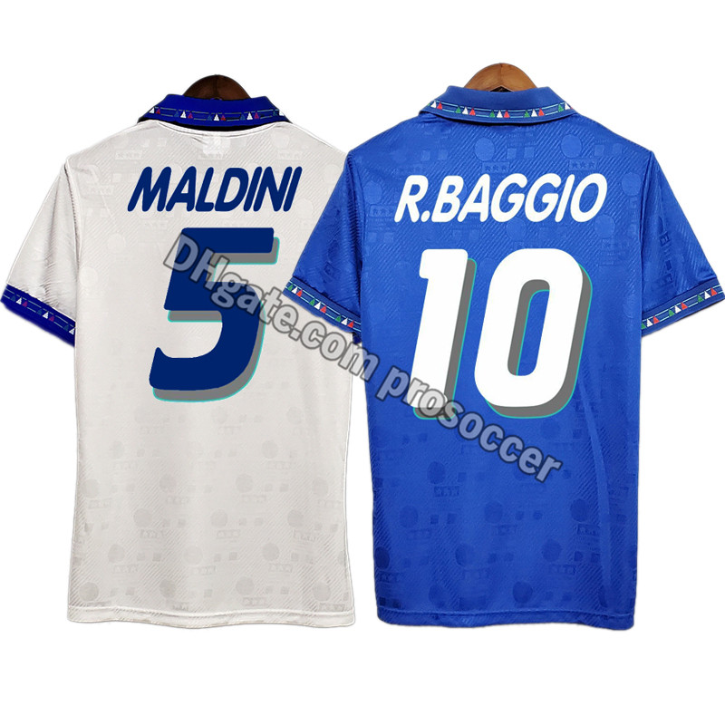 Retro 1994 Baggio Maldini Baresi Zola Italia Soccer Jerseys Vintage Kit Classic Shirt, 1994 away
Retro 1994 Baggio Maldini Baresi Zola Italia Soccer Jerseys Vintage Kit Classic Shirt, 1994 away