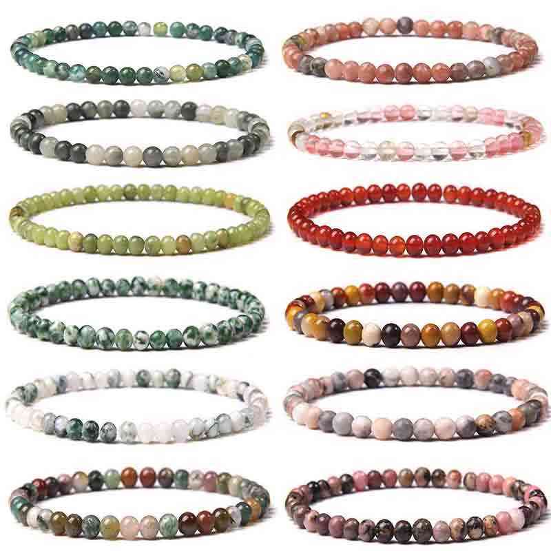 4mm Mini Energy Charm Bracelet Natural Stone Beads Yoga Healing Jewelry for Women Men Friend Gifts Dropshipping
4mm Mini Energy Charm Bracelet Natural Stone Beads Yoga Healing Jewelry for Women Men Friend Gifts Dropshipping