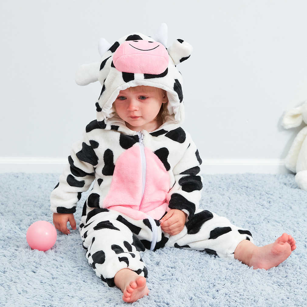 Winter Born Baby Clothes Romper Baby Jumpsuit Animal Hooded Pajamas Cow Panda Costume Boys Girls Overalls Infant Clothing 210722, Red
Winter Born Baby Clothes Romper Baby Jumpsuit Animal Hooded Pajamas Cow Panda Costume Boys Girls Overalls Infant Clothing 210722, Red