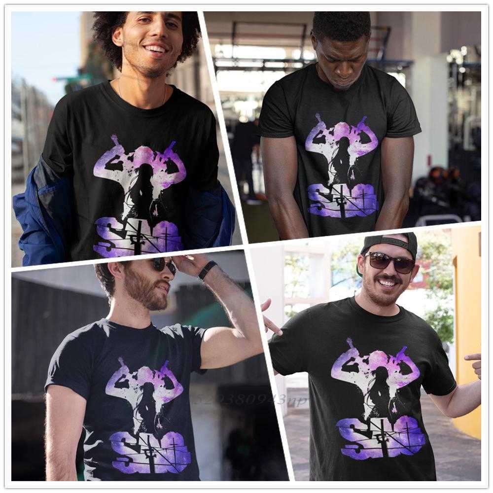 Sword Art Online T Shirt SAO T- Fun Casual Tee 100% Cotton Short-Sleeve Printed Male Plus size Tshirt 210629