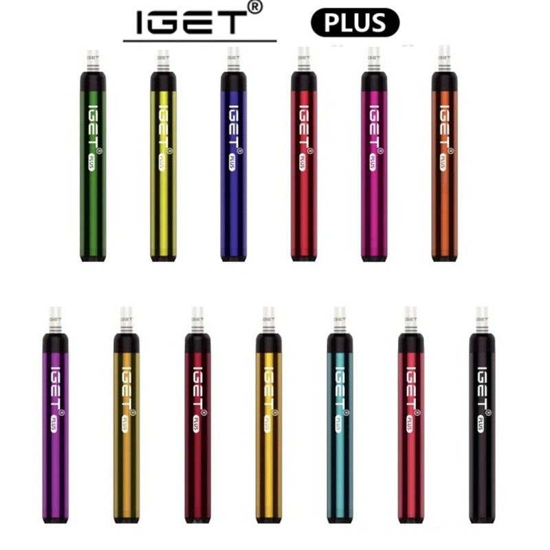 Original Iget Plus Disposable E-cigarettes Pod Device Kit 1200 Puffs With Filter Tips 650mAh Battery Prefilled 4.8ml Cartridge Vape Stick Pen 
Original Iget Plus Disposable E-cigarettes Pod Device Kit 1200 Puffs With Filter Tips 650mAh Battery Prefilled 4.8ml Cartridge Vape Stick Pen