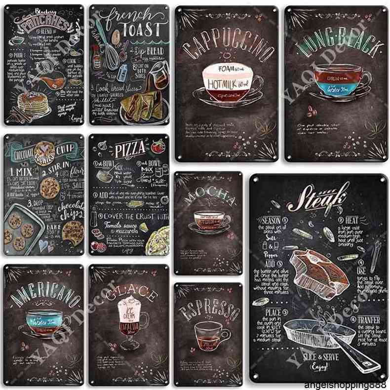 Delicate Cooking Signs Plate Decor Restaurant Cafe Kitchen Art Wall Decoration Accessories Retro Metal Postera
Delicate Cooking Signs Plate Decor Restaurant Cafe Kitchen Art Wall Decoration Accessories Retro Metal Postera