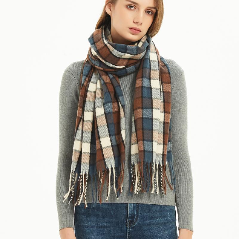 Scarves 40# Women Cashmere Tassel Winter Scarf Knit Pashmina Bandana Plaid Female Warm Blanket Shawls And Wraps
Scarves 40# Women Cashmere Tassel Winter Scarf Knit Pashmina Bandana Plaid Female Warm Blanket Shawls And Wraps
