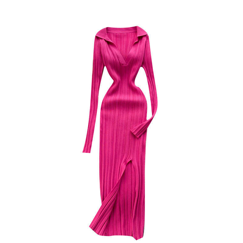 Women Casual Dresses Knitted Long Sleeve V-Neck Elastic Slim-fit Pencil Dress Spring Autumn Sexy Sweater KnitSkirt Sides Bodycon Split One-Piece, White
Women Casual Dresses Knitted Long Sleeve V-Neck Elastic Slim-fit Pencil Dress Spring Autumn Sexy Sweater KnitSkirt Sides Bodycon Split One-Piece, White