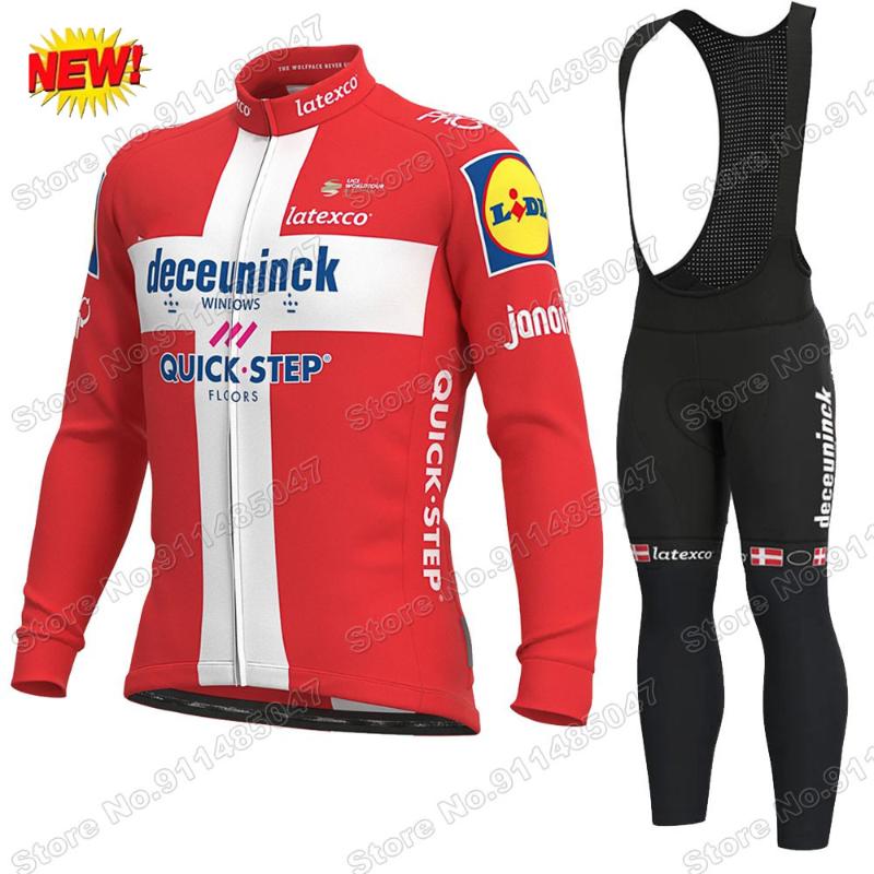 Racing Sets Suit 2021 Quick Step Team Danish Cycling Jersey Set Clothing Summer Mens Long Sleeve MTB Bike Road Pants Bib Maillot Culotte, Black;blue
Racing Sets Suit 2021 Quick Step Team Danish Cycling Jersey Set Clothing Summer Mens Long Sleeve MTB Bike Road Pants Bib Maillot Culotte, Black;blue