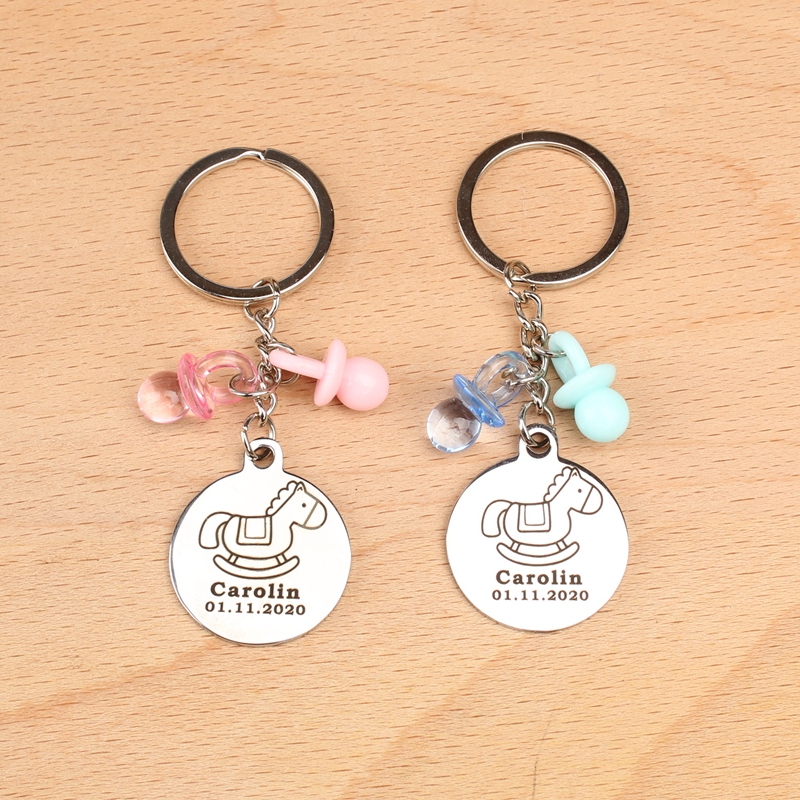 10pcs Personalized wedding name date alloy Keychain with Nipple Custom keyring kids boy baby shower gifts souvenirs
10pcs Personalized wedding name date alloy Keychain with Nipple Custom keyring kids boy baby shower gifts souvenirs