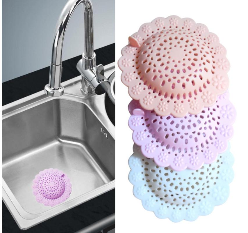 

Other Bath & Toilet Supplies Hair Catcher Drain Shower Tub Strainer Sink Cover Trap Basin Stopper Filter Bathroom Stoppers Catchers