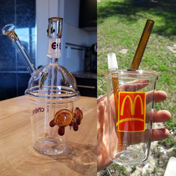 In stock 8.6 inch 8 inch Two Stypes McDonald's tortoise Cup Glass Water Bongs 14.4 mm Male Bowl
In stock 8.6 inch 8 inch Two Stypes McDonald's tortoise Cup Glass Water Bongs 14.4 mm Male Bowl