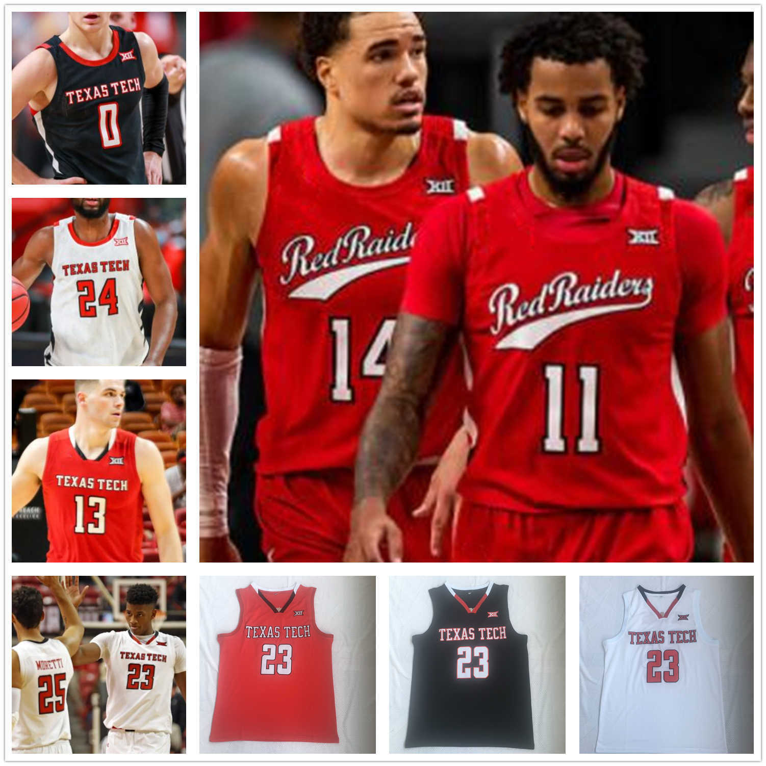 Custom basketball Texas Tech 25 Davide Moretti Micah Peavy 23 Chibuzo Agbo 10 Tyreek Smith 22 Holyfield Chris Clarke Jersey NCAA, Black
Custom basketball Texas Tech 25 Davide Moretti Micah Peavy 23 Chibuzo Agbo 10 Tyreek Smith 22 Holyfield Chris Clarke Jersey NCAA, Black