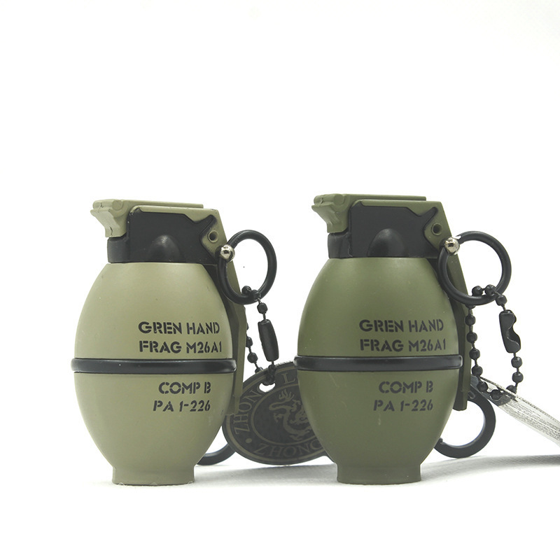 819 Zl818 820 Small Grenade Key Chain Direct Attack Windproof Lighter Military Model Gift Pendant
819 Zl818 820 Small Grenade Key Chain Direct Attack Windproof Lighter Military Model Gift Pendant