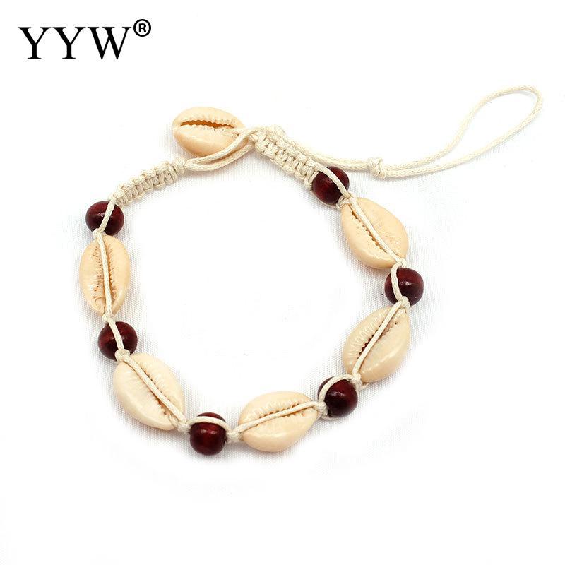 Anklets Natural Shells For Women Boho Handmade Rope Chain Sea Shell Bead Ankle Bracelet Beach Jewelry Lucky Gifts, Red;blue
Anklets Natural Shells For Women Boho Handmade Rope Chain Sea Shell Bead Ankle Bracelet Beach Jewelry Lucky Gifts, Red;blue