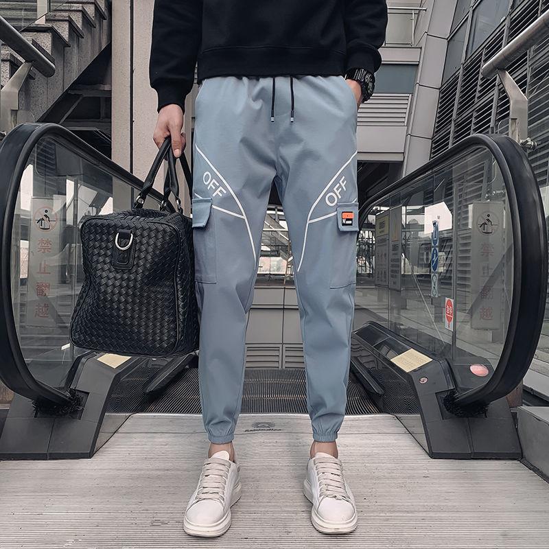 Men's Pants Casual 2021 The Spring Listing Korean Version All-match Ankle-length Trousers Brand Overalls Sport, Black
Men's Pants Casual 2021 The Spring Listing Korean Version All-match Ankle-length Trousers Brand Overalls Sport, Black