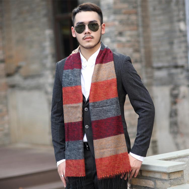 Hats, Scarves & Gloves Sets 2021 Winter Men's Long Scarf Thickened Warm Cashmere Male Tassel Plaid British Bussiness Style
Hats, Scarves & Gloves Sets 2021 Winter Men's Long Scarf Thickened Warm Cashmere Male Tassel Plaid British Bussiness Style