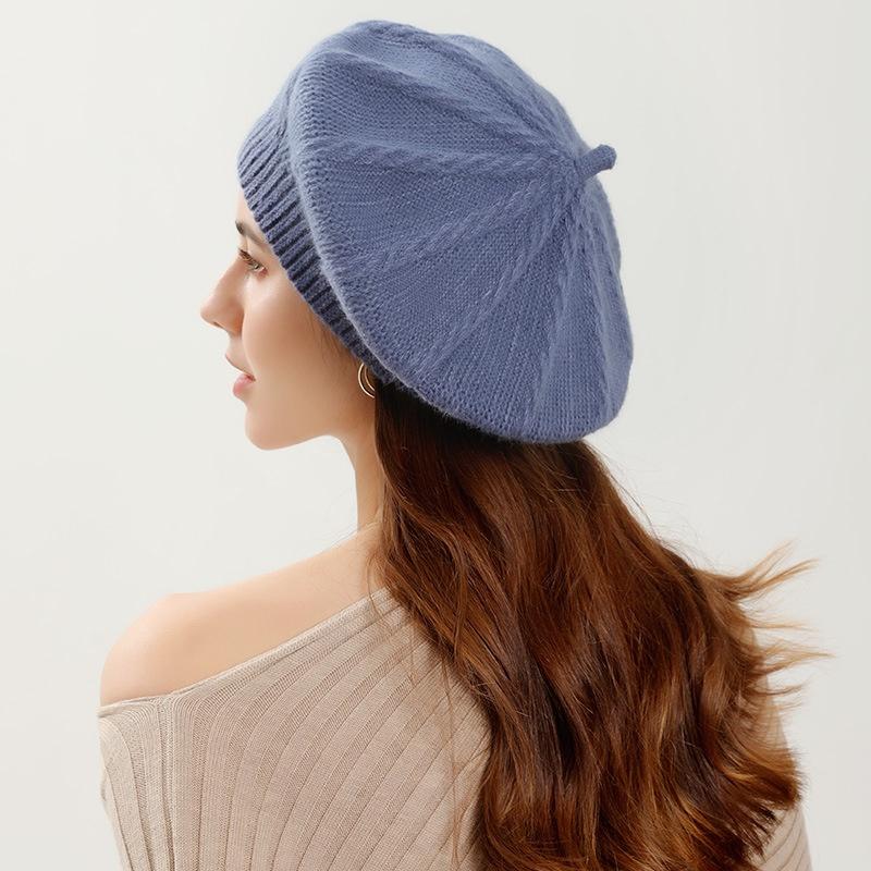Berets Knit Beret For Women Angora Winter Autumn Hat Beanie Warm Casual Skiing Accessory Outdoors
Berets Knit Beret For Women Angora Winter Autumn Hat Beanie Warm Casual Skiing Accessory Outdoors