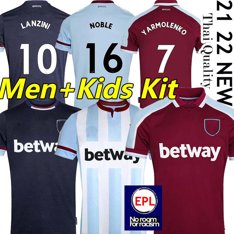 21/22 WEST soccer jerseys Iron Maiden X Lingard 2021 2022 YARMOLENKO LANZINI NOBLE HAM ANDERSON UNITED RICE FORNALS football shirt men + kids kit SOUCEK BENRAHMA 125th, 21-22 away
21/22 WEST soccer jerseys Iron Maiden X Lingard 2021 2022 YARMOLENKO LANZINI NOBLE HAM ANDERSON UNITED RICE FORNALS football shirt men + kids kit SOUCEK BENRAHMA 125th, 21-22 away