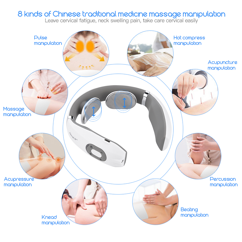 Wireless Cervical Traction Collar Pain Relief Massage Device Pulse Heating Neck Massager 3D Floating Electrode Pads Home Travel
Wireless Cervical Traction Collar Pain Relief Massage Device Pulse Heating Neck Massager 3D Floating Electrode Pads Home Travel