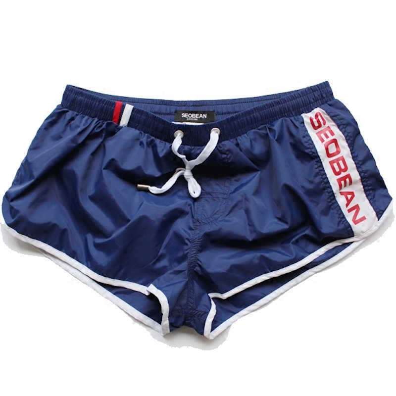 Short Cortos Hombres Mesh Lining Men's shorts casual Trunks Male summer jogger fishnet quick dry Kurze Hosen Herren 210629